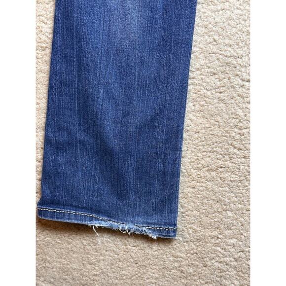 Rock 47 by Wrangler Jeans Womens 30x32 Blue Denim Low Rise Bootcut Western Horse - Picture 13 of 16